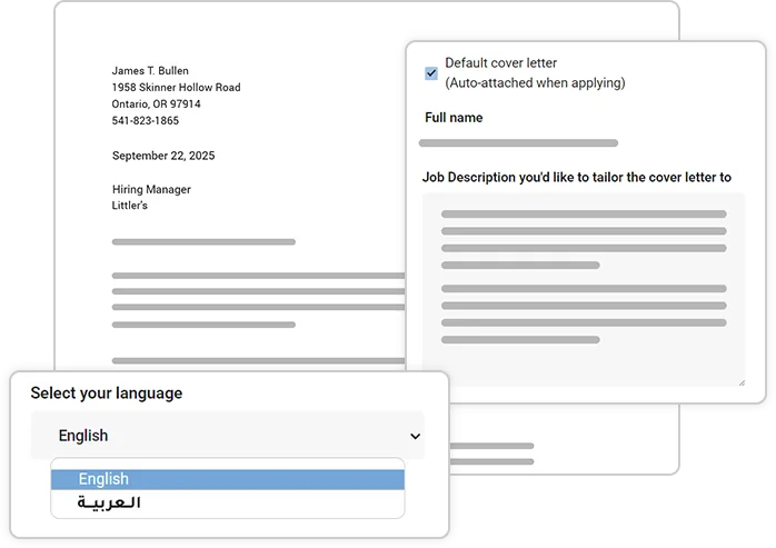 Dr. Job’s AI Cover Letter Service - Job Description