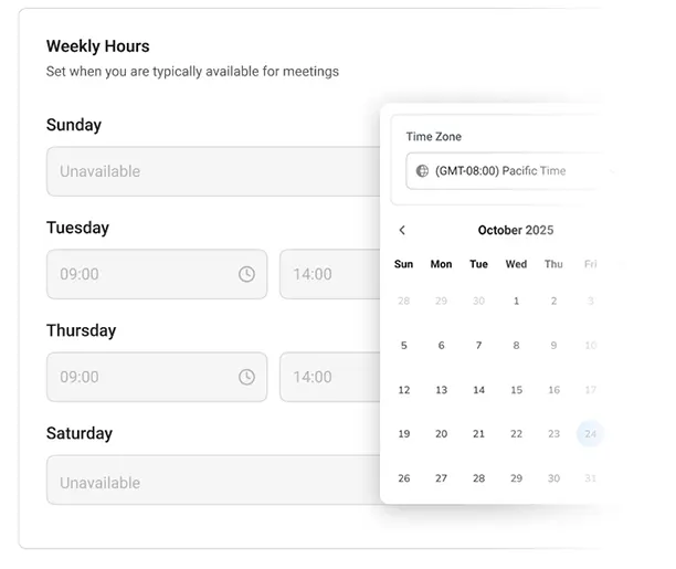 Manage and adjust interviews easily - Dr.Job